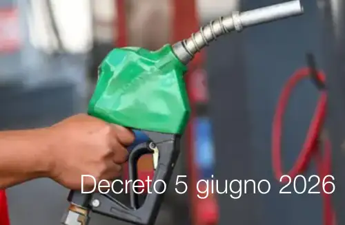 Decreto 5 giugno 2026